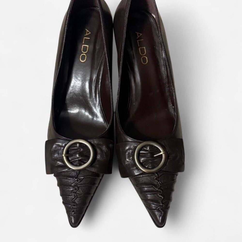 ALDO Women's Brown and Black Footwear